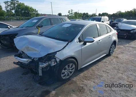 2022 Toyota Corolla Le from USA, damaged, VIN JTDEPMAE5NJ219198